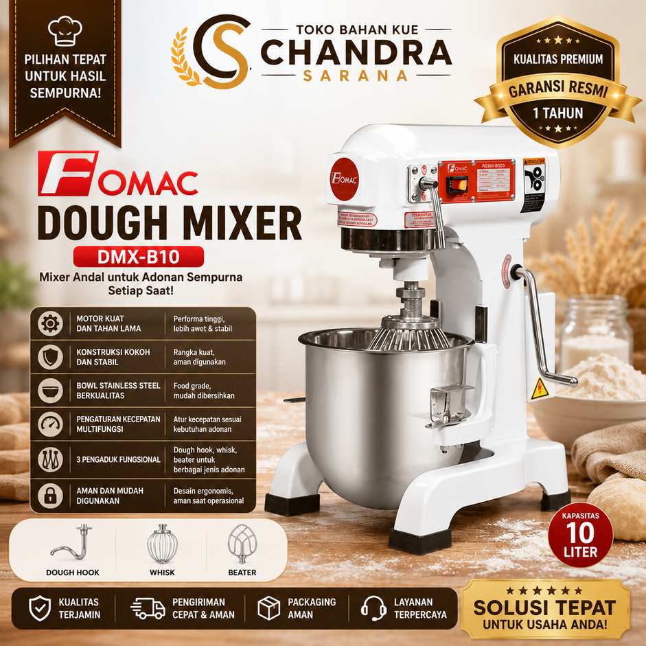 Fomac Dough Mixer DMX-B10