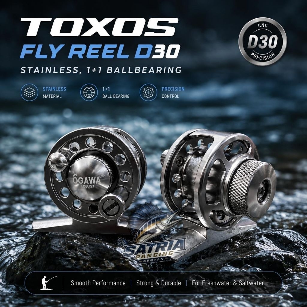 Tokos Reel Tegek Stainless D30
