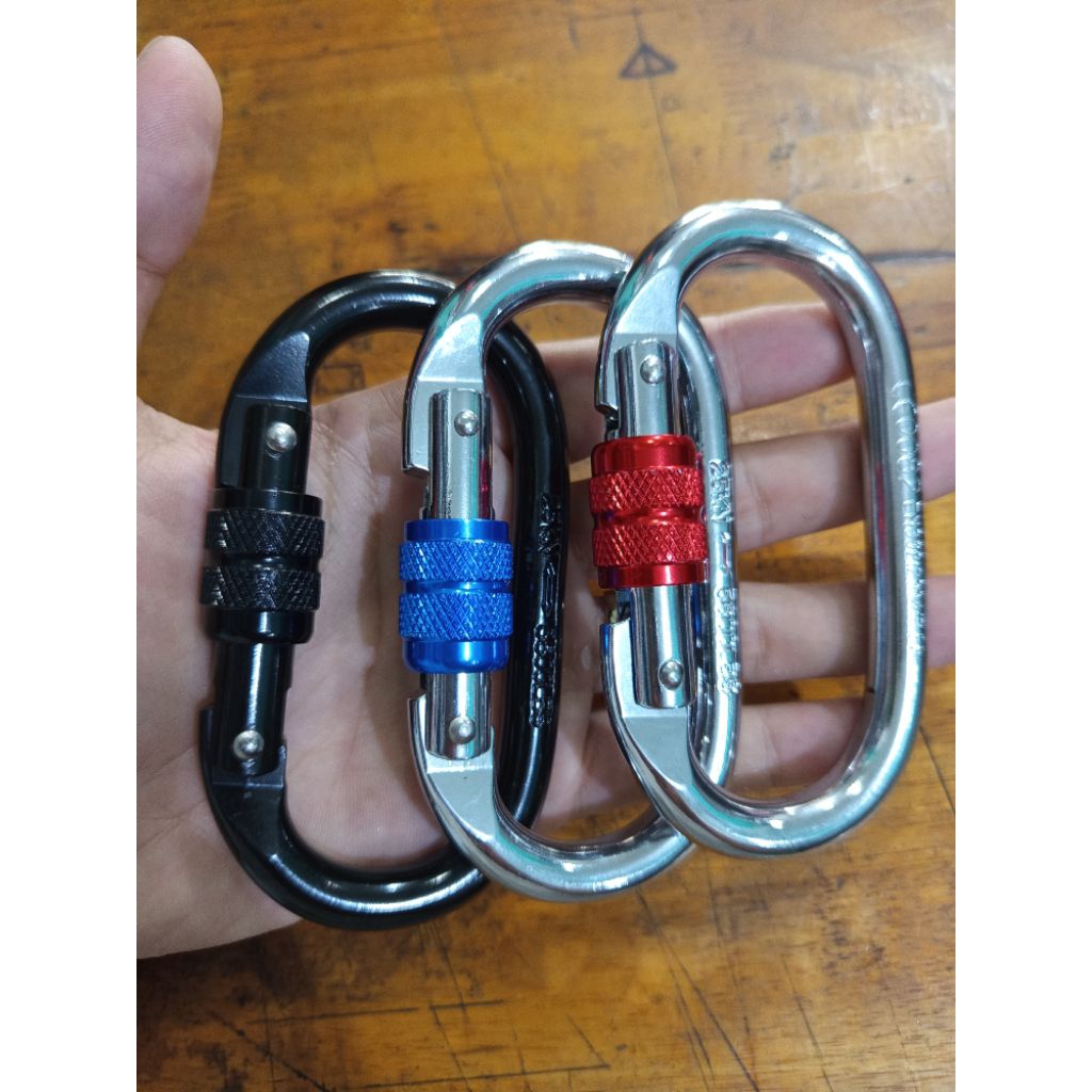 Carabiner baja screw