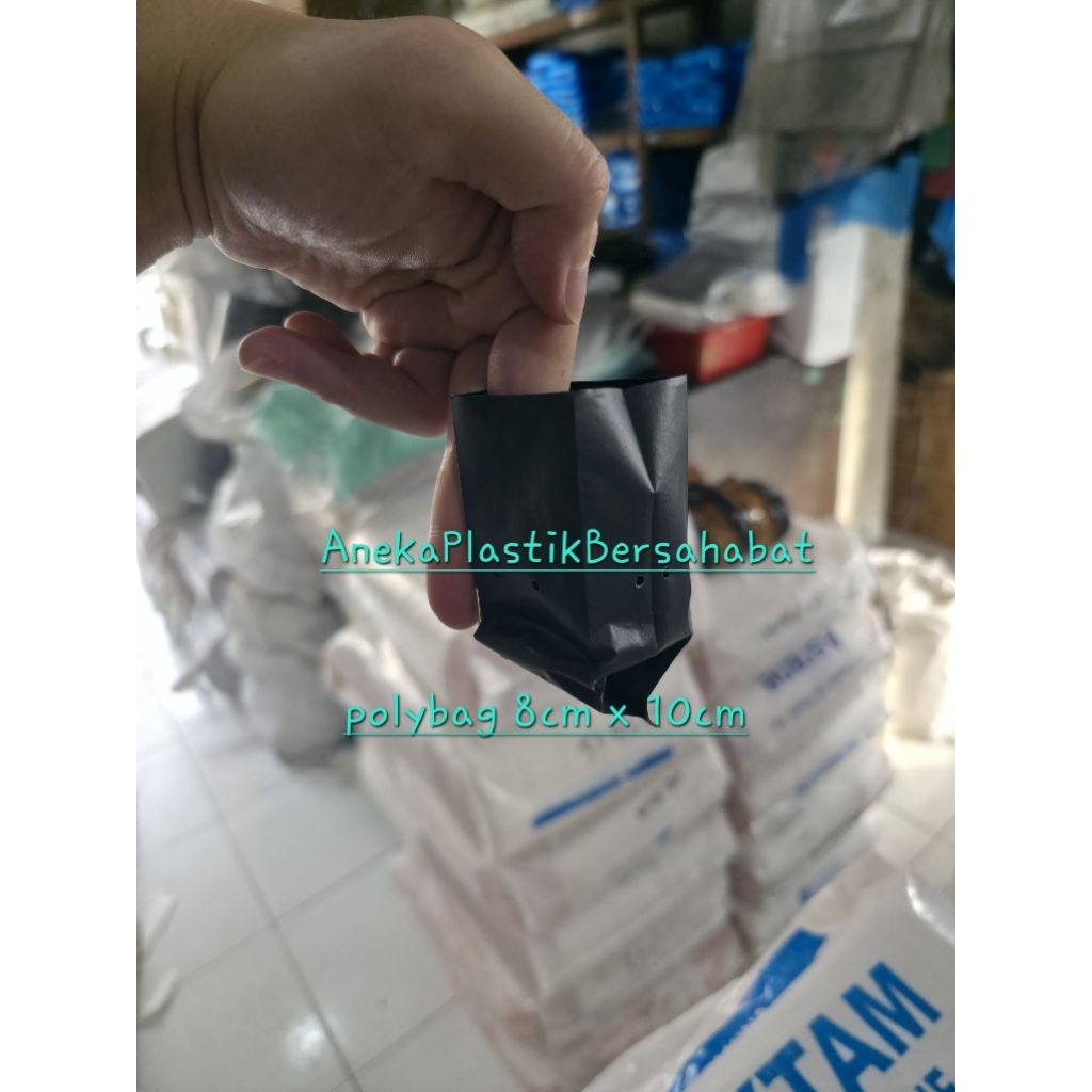 POLYBAG 8X10 , polybag ukuran 8x10 , polybag semai biji tanaman , polybag bibit tanaman , polybag bi