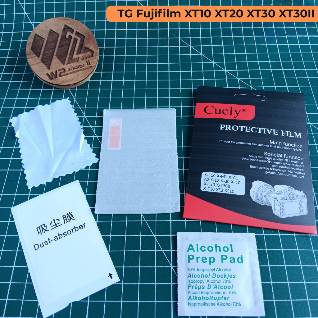 Tempered Glass Fujifilm XT10 XT20 XT30 XT30II XT100 XA1 XA2 XM1 XE1 XE2 XS10 X30 XF10 Mirrorless Cam