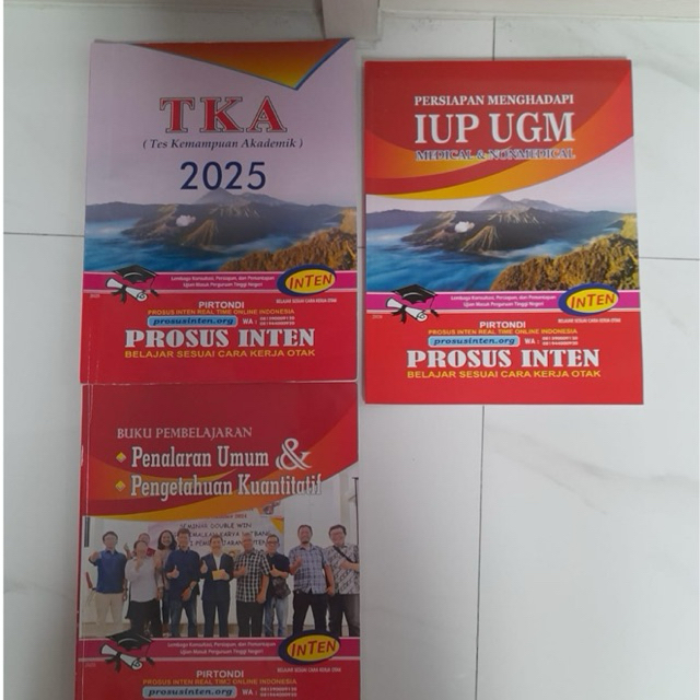 PRELOVED INTEN TKA IUP UGM 2026 KELAS 12 / read desc