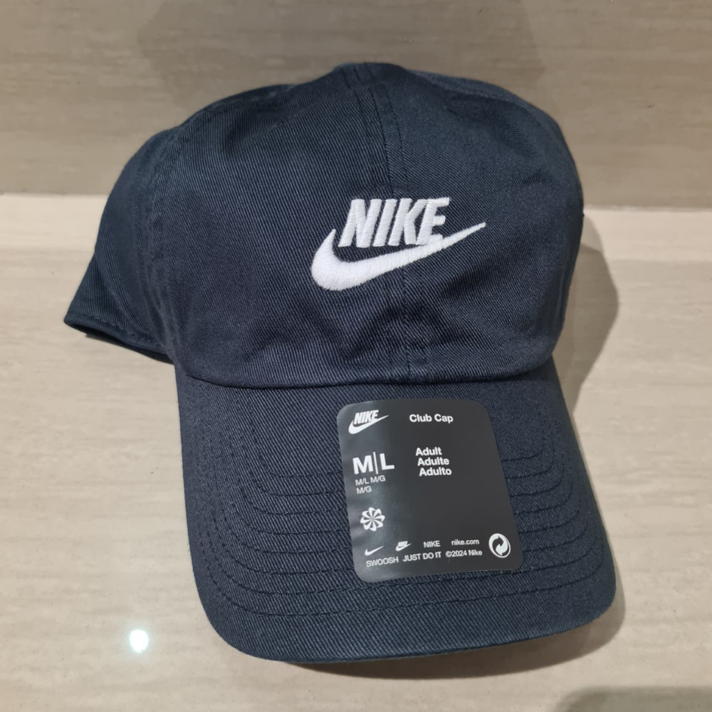 NIKE Topi Baseball Nike Club Unstructured Futura Wash Cap Unisex FB5368-011
