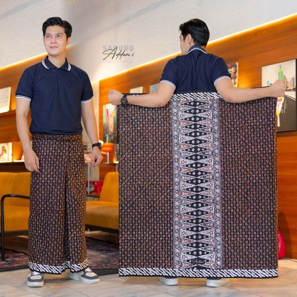 Sarung Batik Pekalongan Pria Dewasa Original Addams | Sarung Batik Addams | Sarung Batik Nusantara