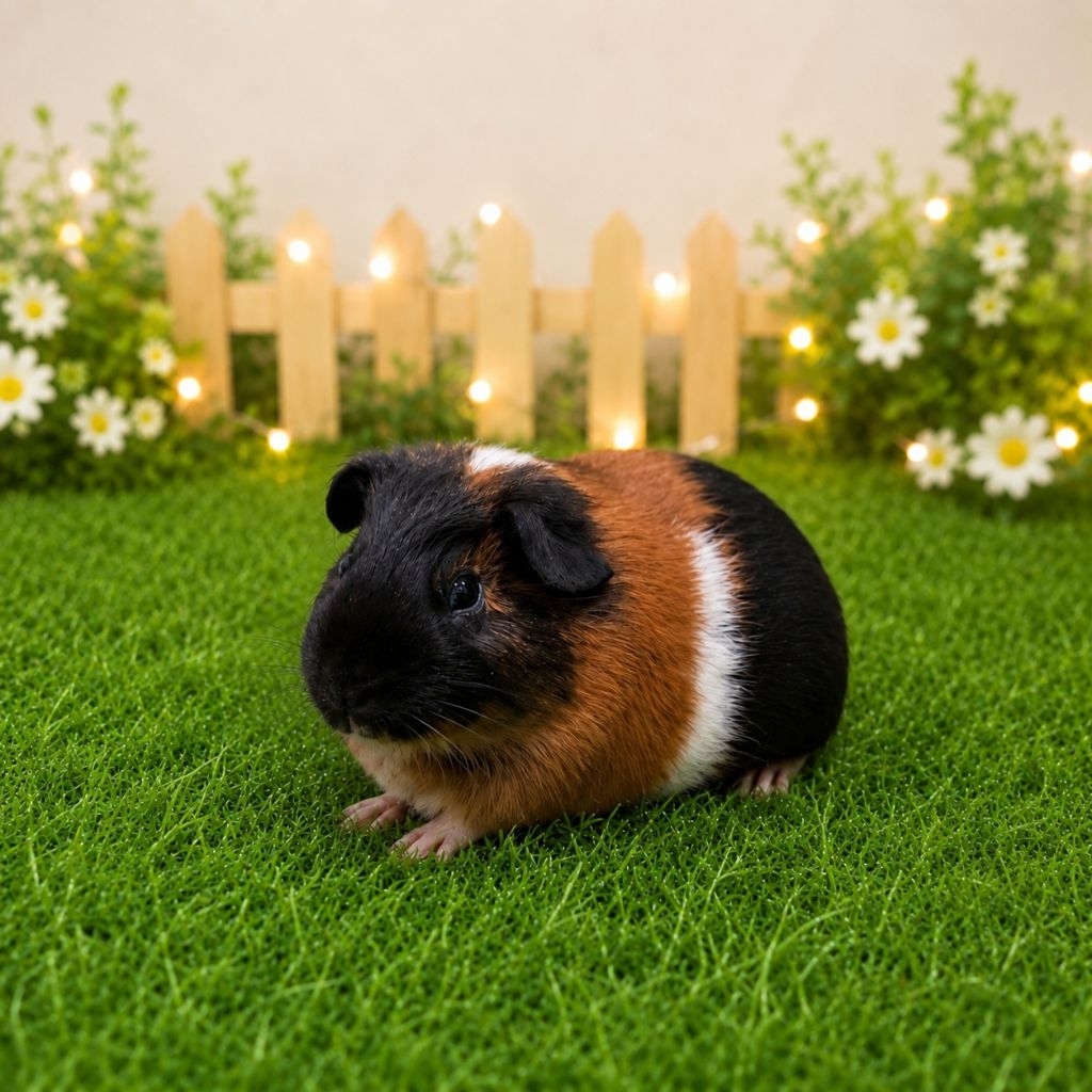 guinea pig / marmut — american