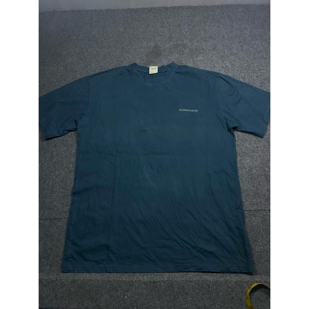 KAOS KATUN TEBAL CAKEP FP142 BIRU TOSCA GELAP SIZE XL