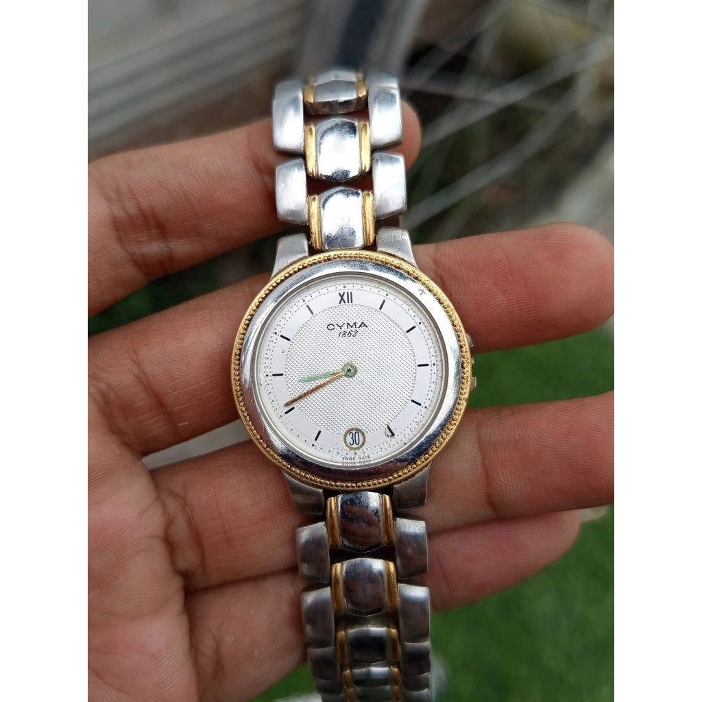 Jam tangan merk CYMA (BAHAN/OFF) ORIGINAL