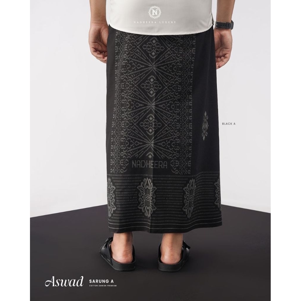 Aswad sarung A ORI nadheera luxury/special price