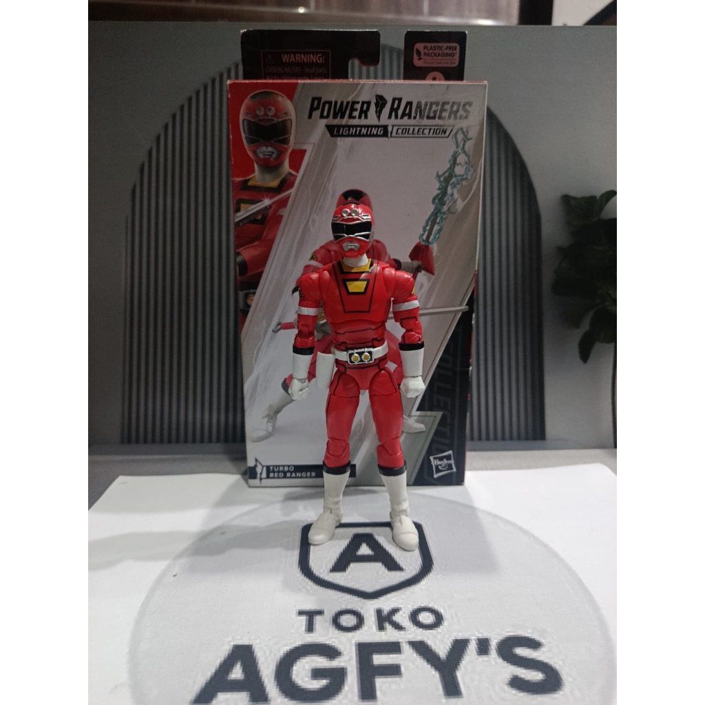 Lightning Collection Power Ranger Turbo Red