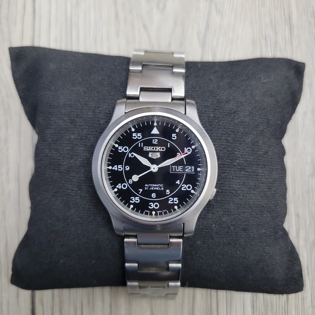Jam Tangan Pria Seiko 5 Military Automatic