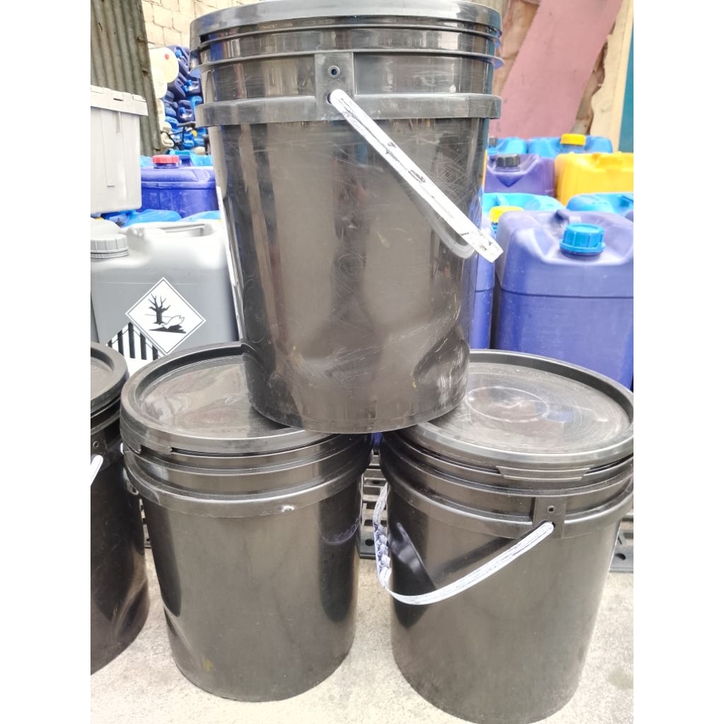 Ember Plastik 25 Liter HDPE / Ember Plastik Hitam / Ember Hitam