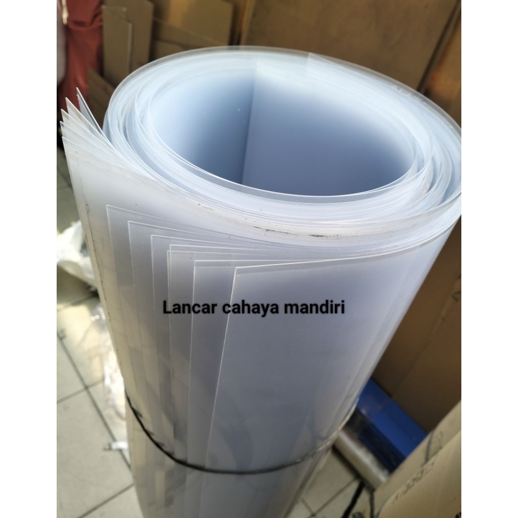 PVC Sheet Clear 1,5mm / Mika kaku Lembaran / PVC Lembaran bening 1,5mm