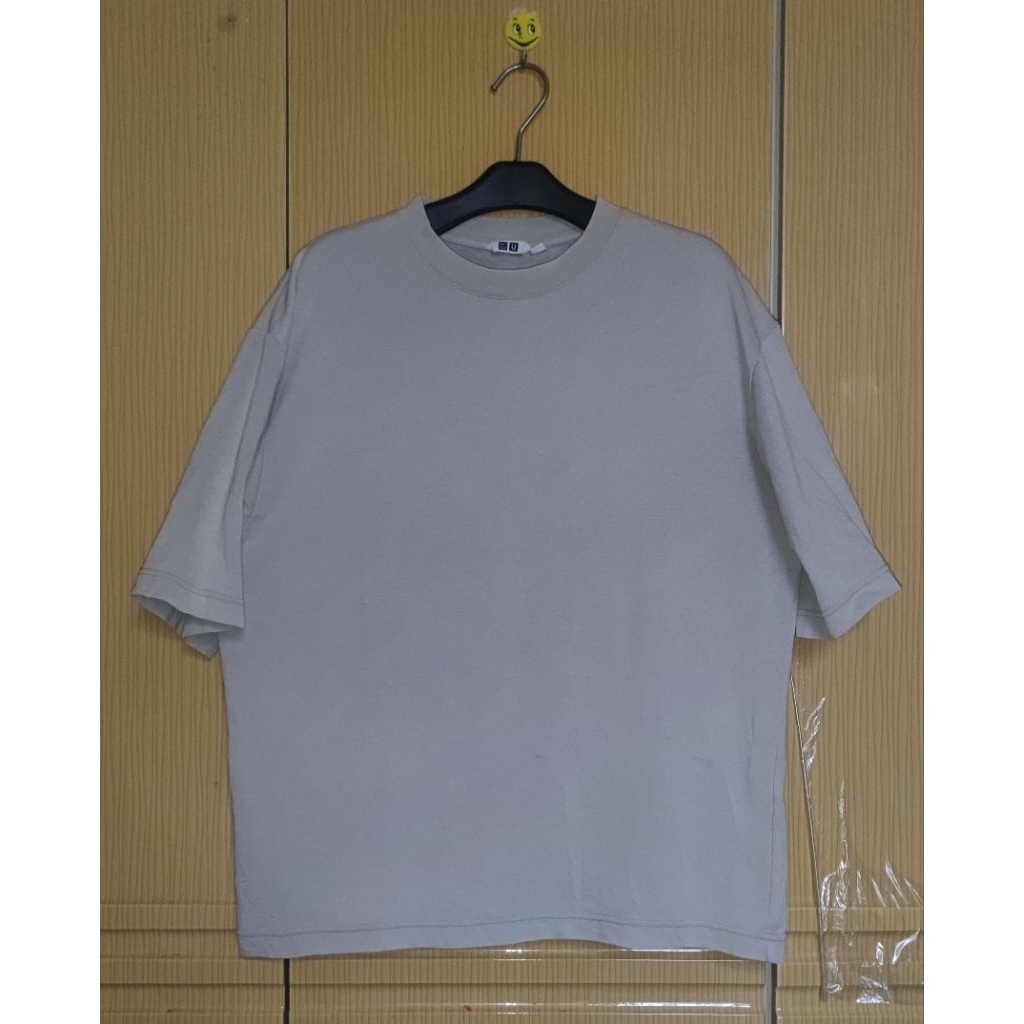 TSHIRT UNIQLO AIRISM GREY SECOND ORIGINAL