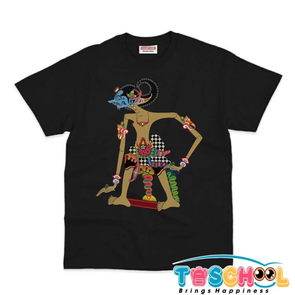 BAJU ANAK KAOS ANAK KARAKTER WAYANG ANTASENA