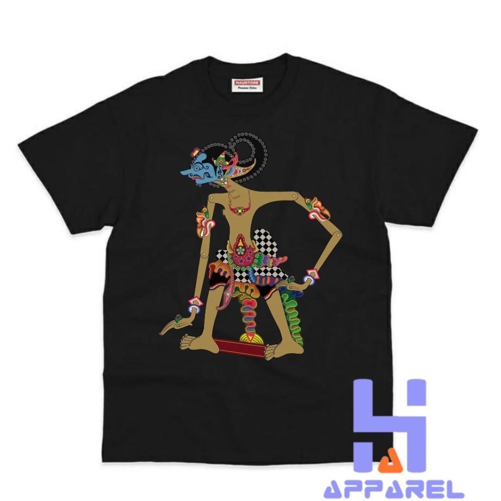 BAJU ANAK KAOS ANAK KARAKTER WAYANG ANTASENA