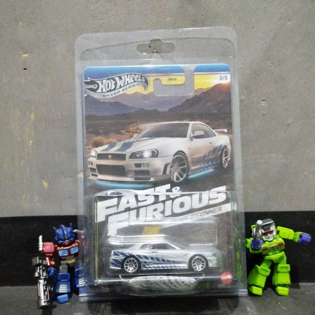 Hot Wheels Fast & Furious - Brian O’Conner Skyline R34