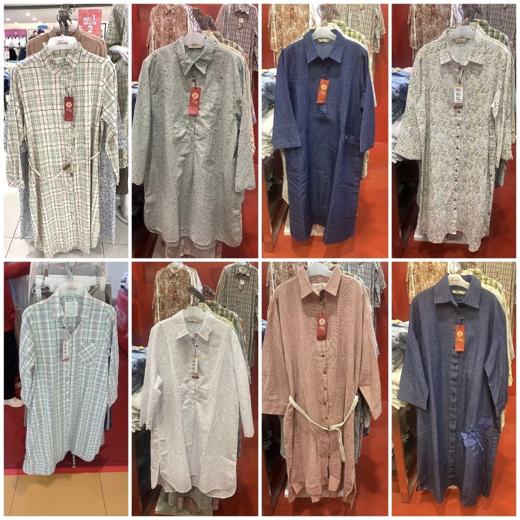 Long Tunik Triset Ladies Promo Diskon 689 Terbaru