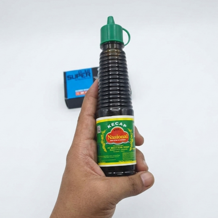 Kecap Nasional Asin JBS FLAT 140 ml, Citra Rasa Asin Membuat Masakan menjadi Mantap Kualitas Premium