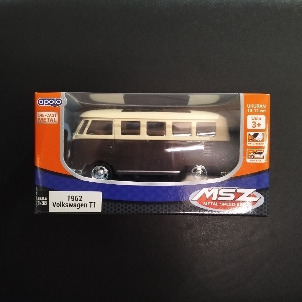 Apolo | MSZ Metal Speed Zone | 1962 Volkswagen T1 | Skala 1/38