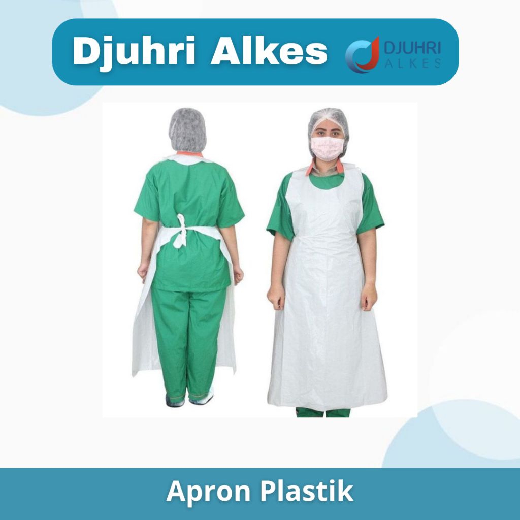 Apron Medis Plastik / Apron Celemek Plastik / Pcs