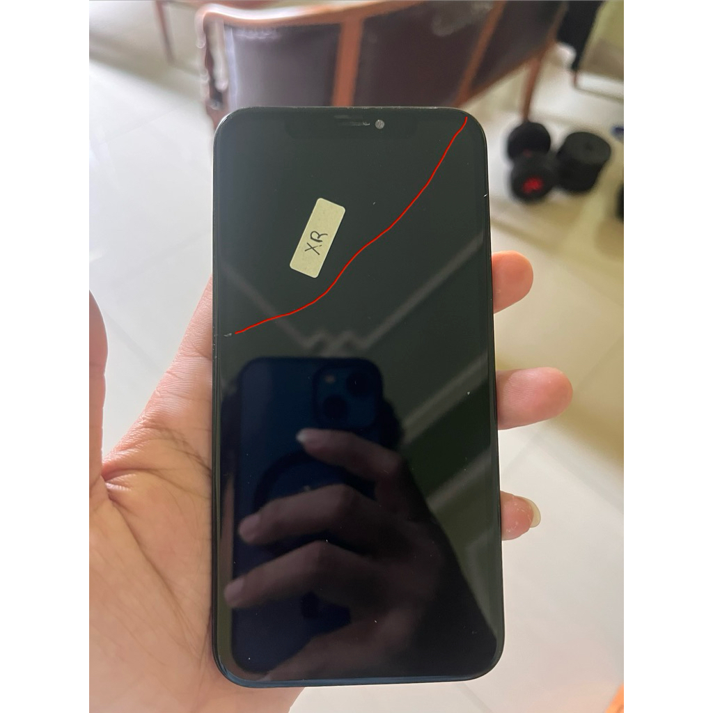 LCD Iphone XR Original Retak
