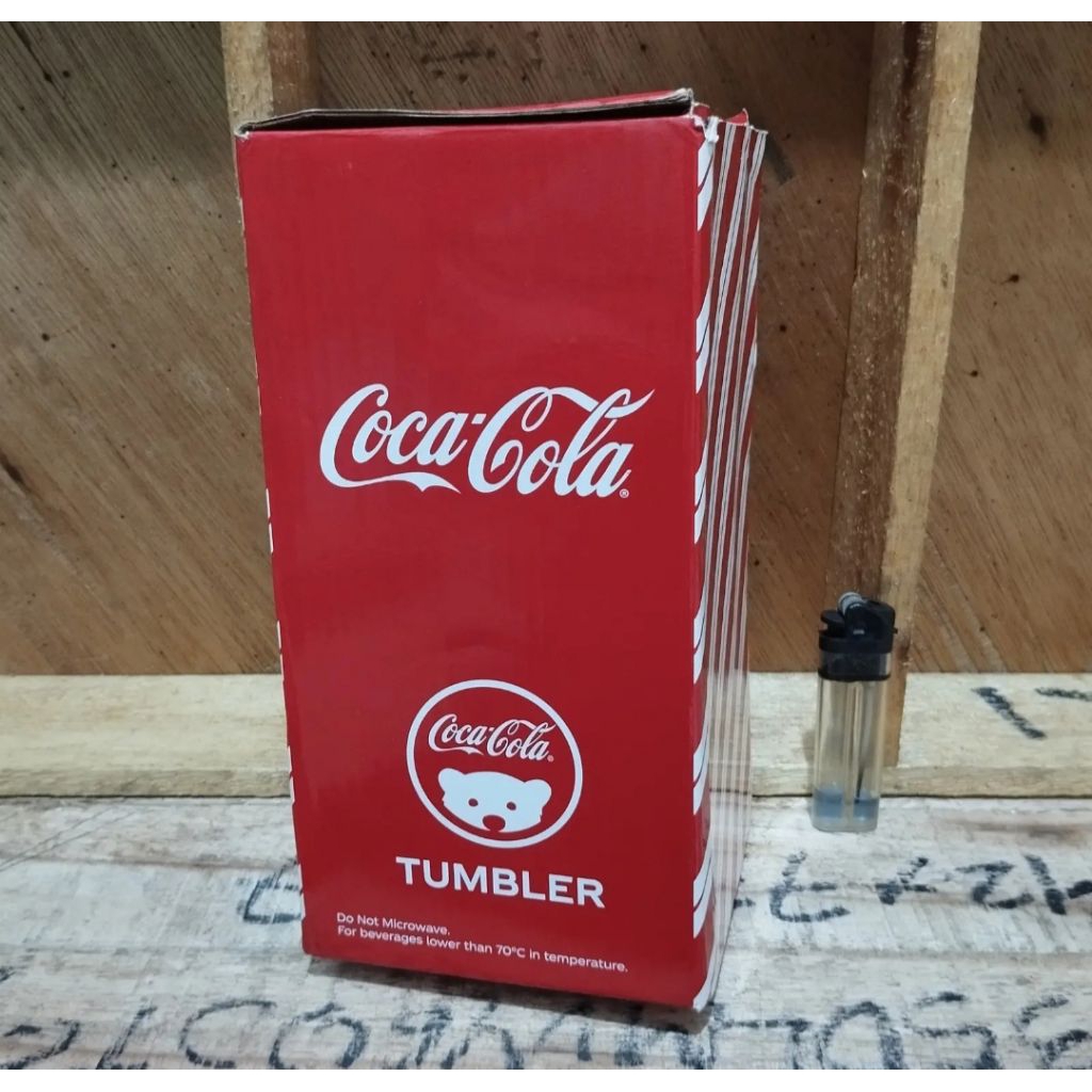 TUMBLER BEAR COCA COLA
