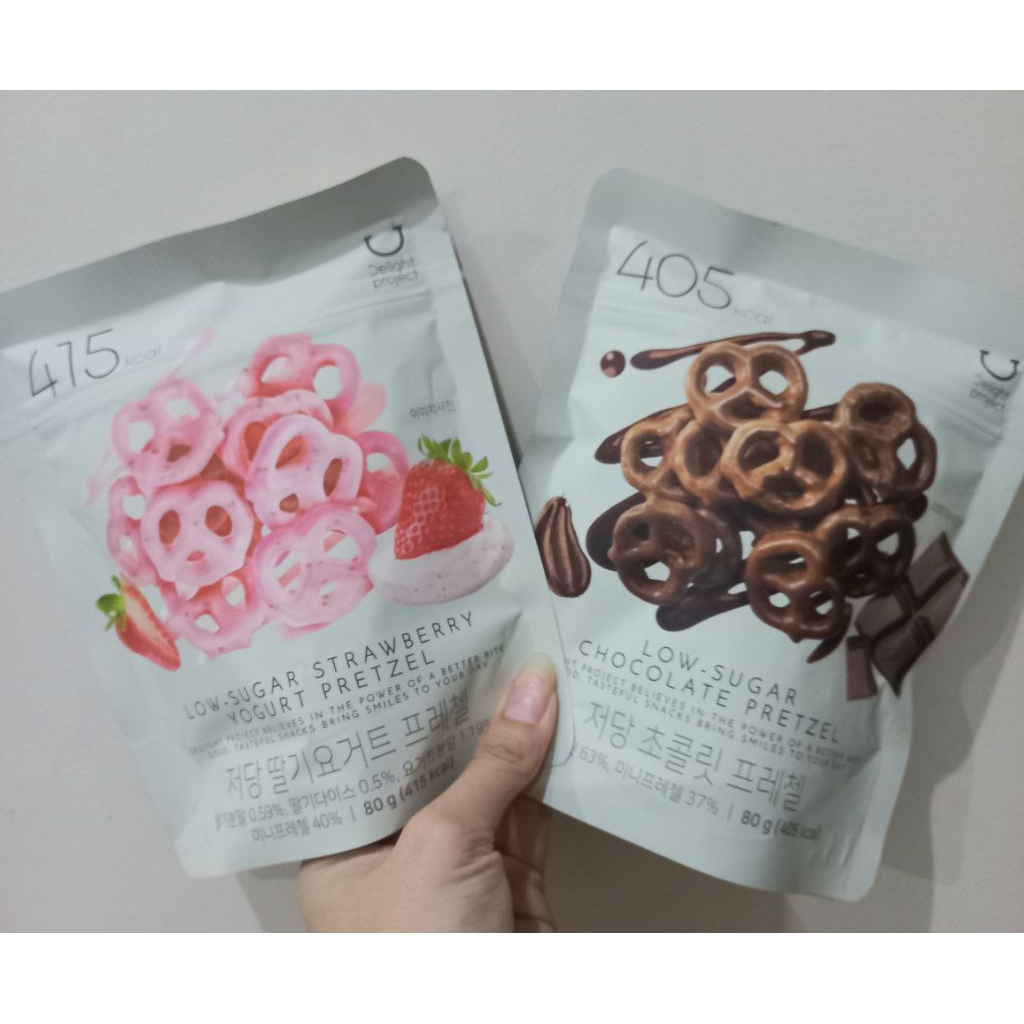 strawberry pretzel /chocolate pretzel delight project (READY)