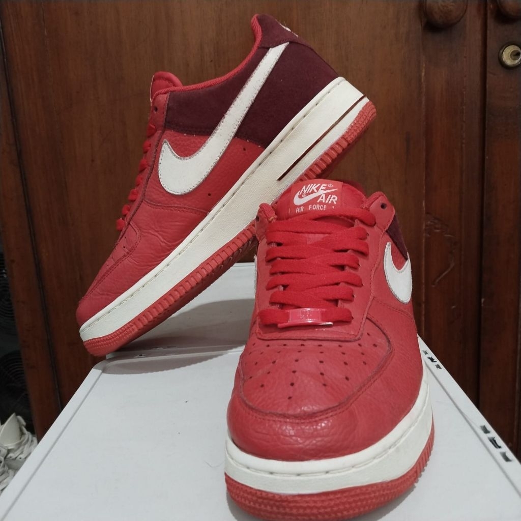 Nike Air Force 1 Low Red Bean