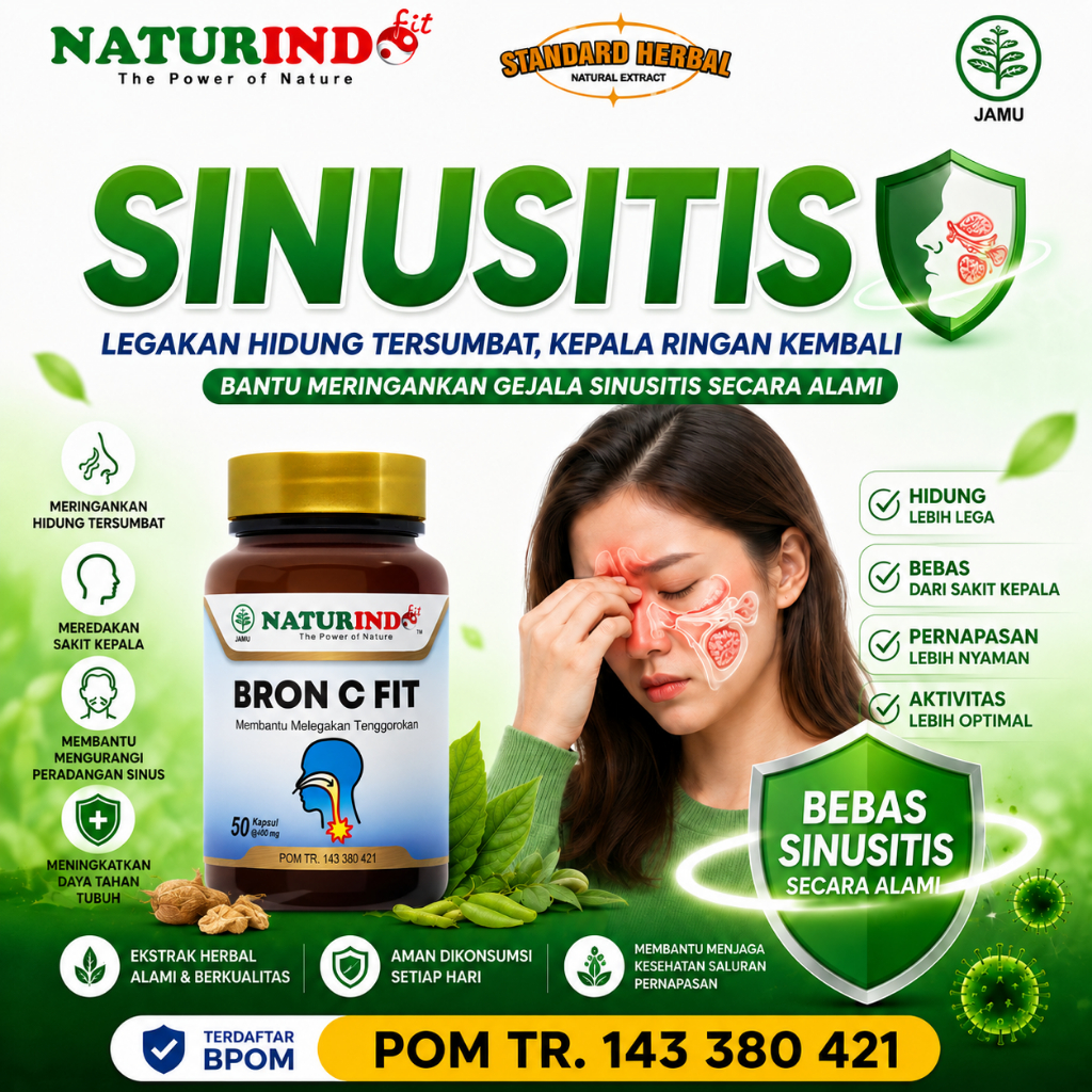 Obat Sinusitis Infeksi Saluran Pernafasan Radang Obat Polip Alami obat Sinusitis Kesehatan Obat Sinu