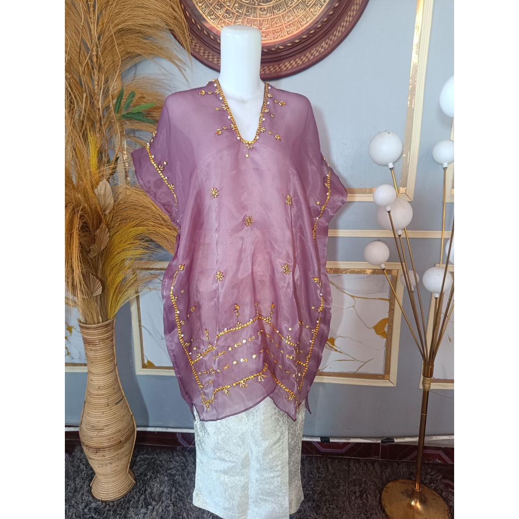 Baju Bodo Kaftan/ Baju Bodo/Baju Tokko/Baju Adat Bugis/Makassar/Baju Bodo Organza/Baju Bodo Modern/ 