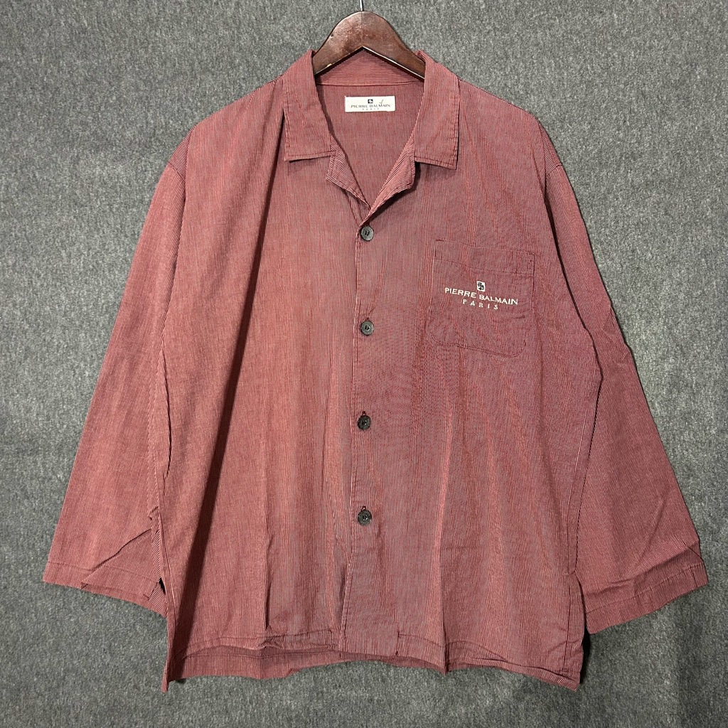 Kemeja Lengan Panjang Pierre Balmain Second Preloved