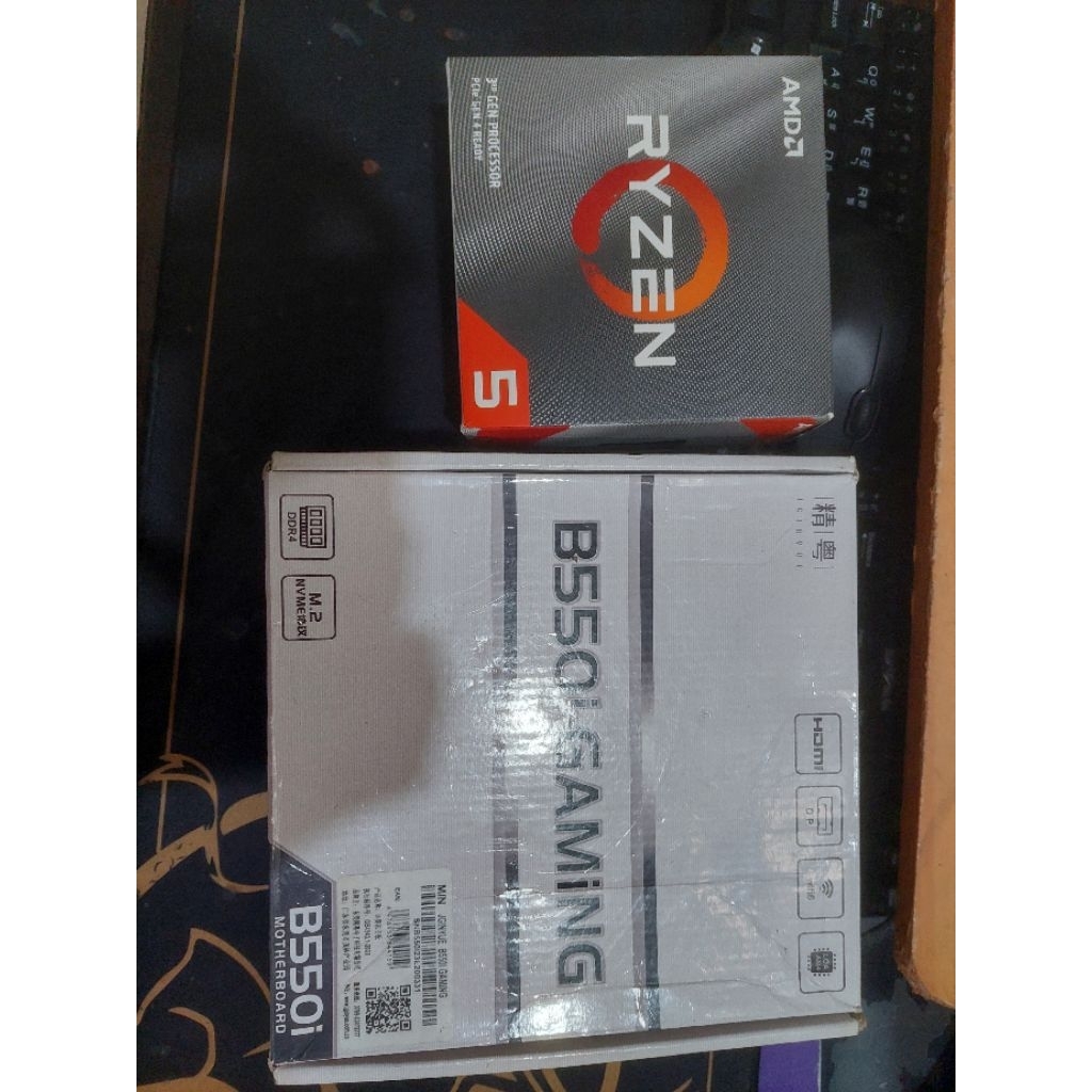 Paketan mobo prosesor Amd Am4