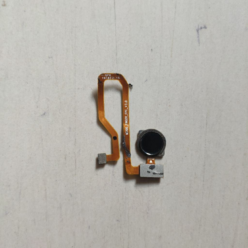 Flexible Fingerprint Pleksible Sidik Jari Xiaomi Redmi Note 7 cabutan normal tested mulus no minus s