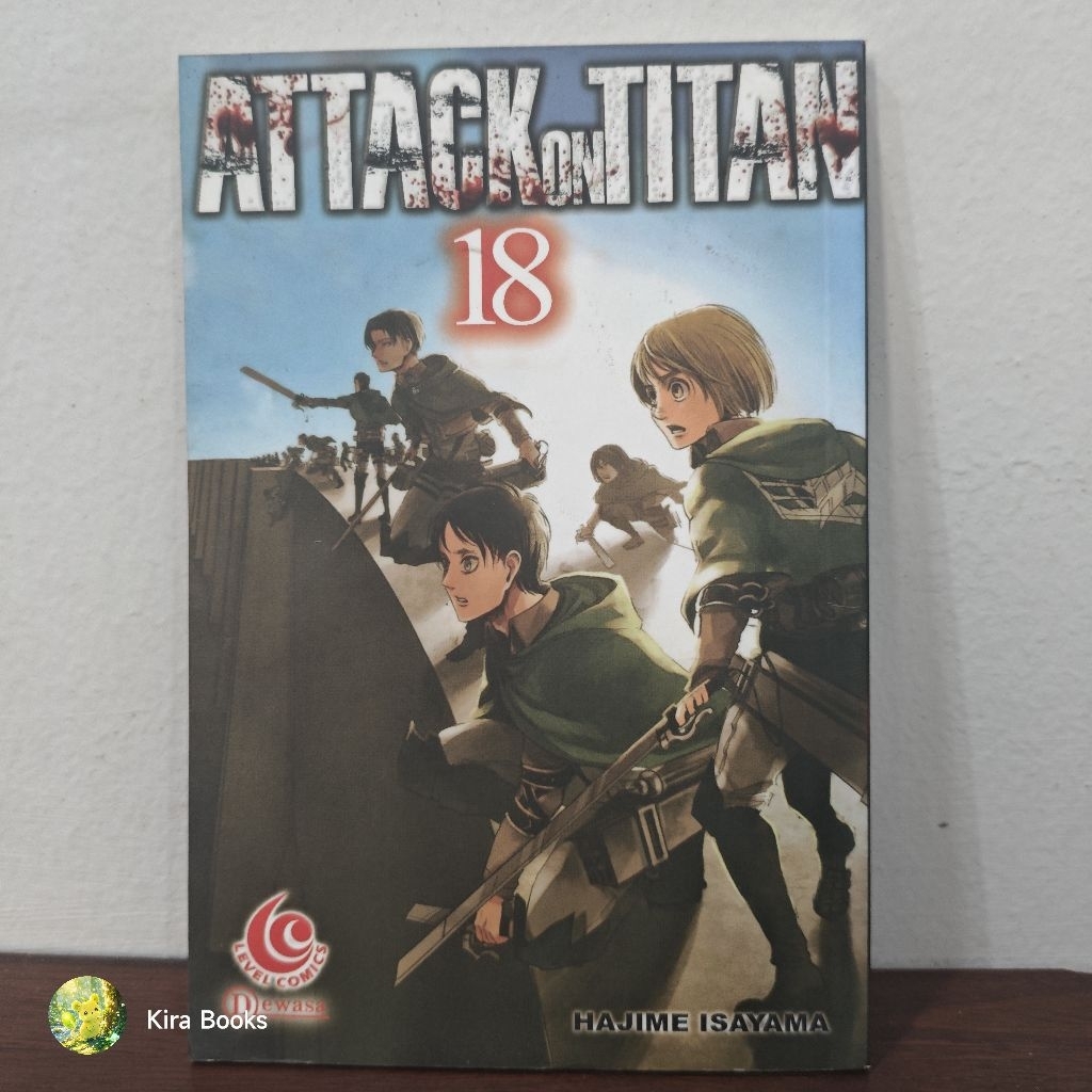 Komik Attack On Titan Original Vol 18 (preloved)