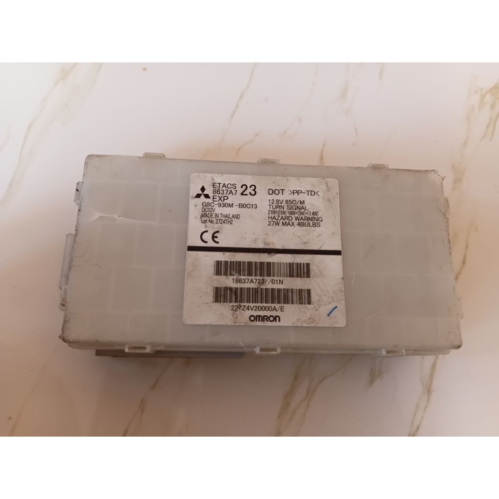 etacs mitsubishi pajero sport 8637A723