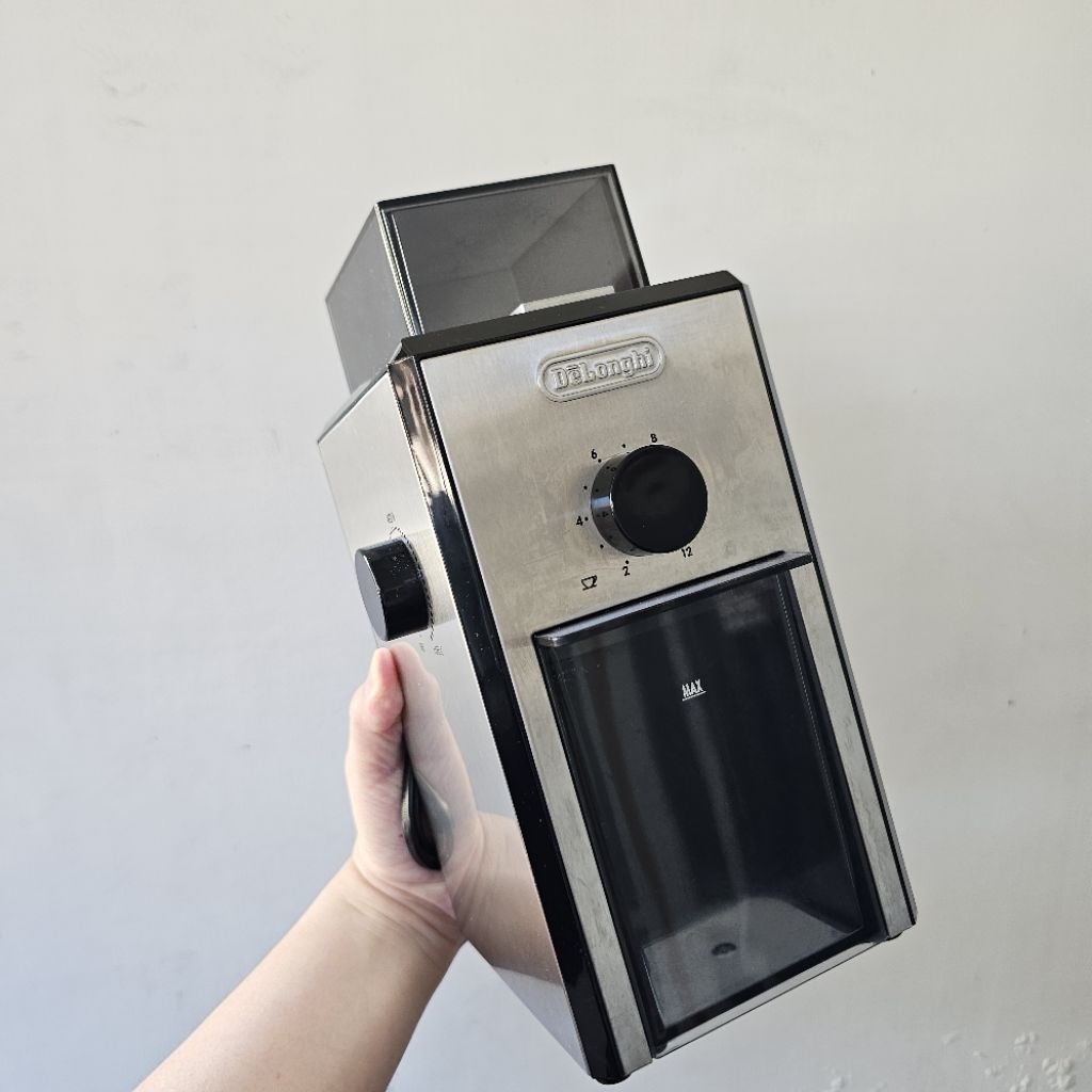[Preloved] Delonghi Coffee Grinder Second Mulus 100% Normal