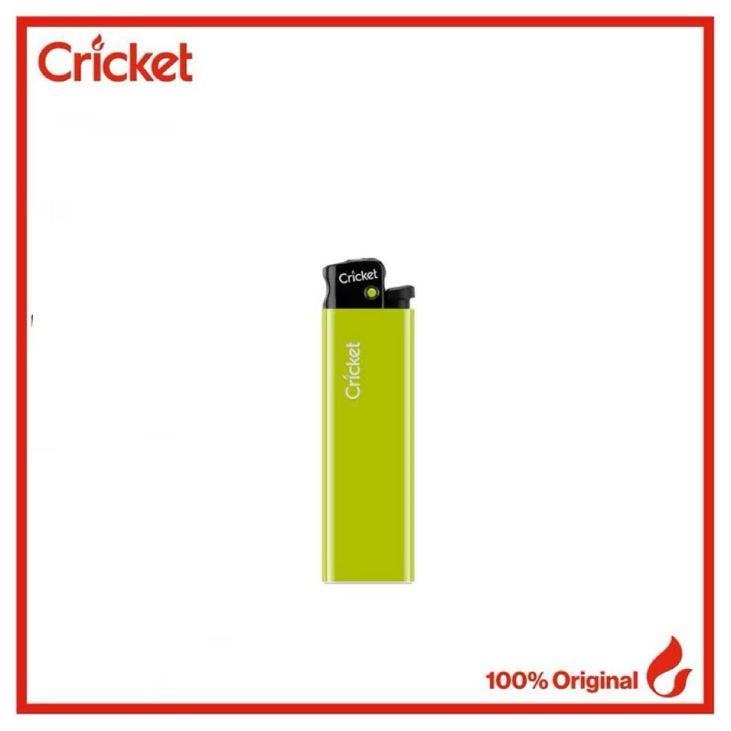 Korek Api Cricket Lime Gas Lighter Limited Edition - Lime