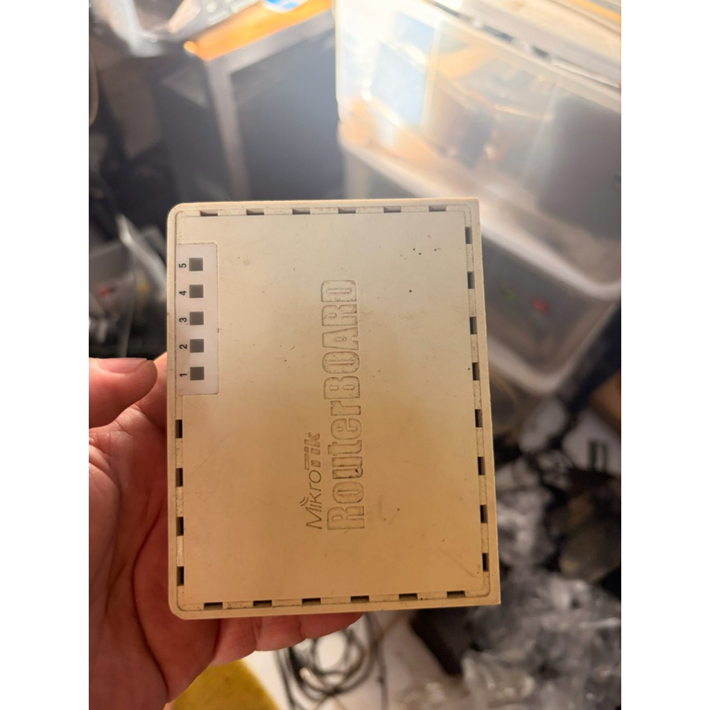 Mikrotik RB750 second