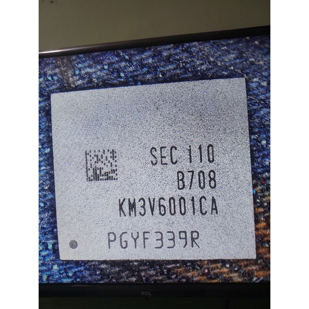 ic emmc bga 254 128gb km3v clean rpmb