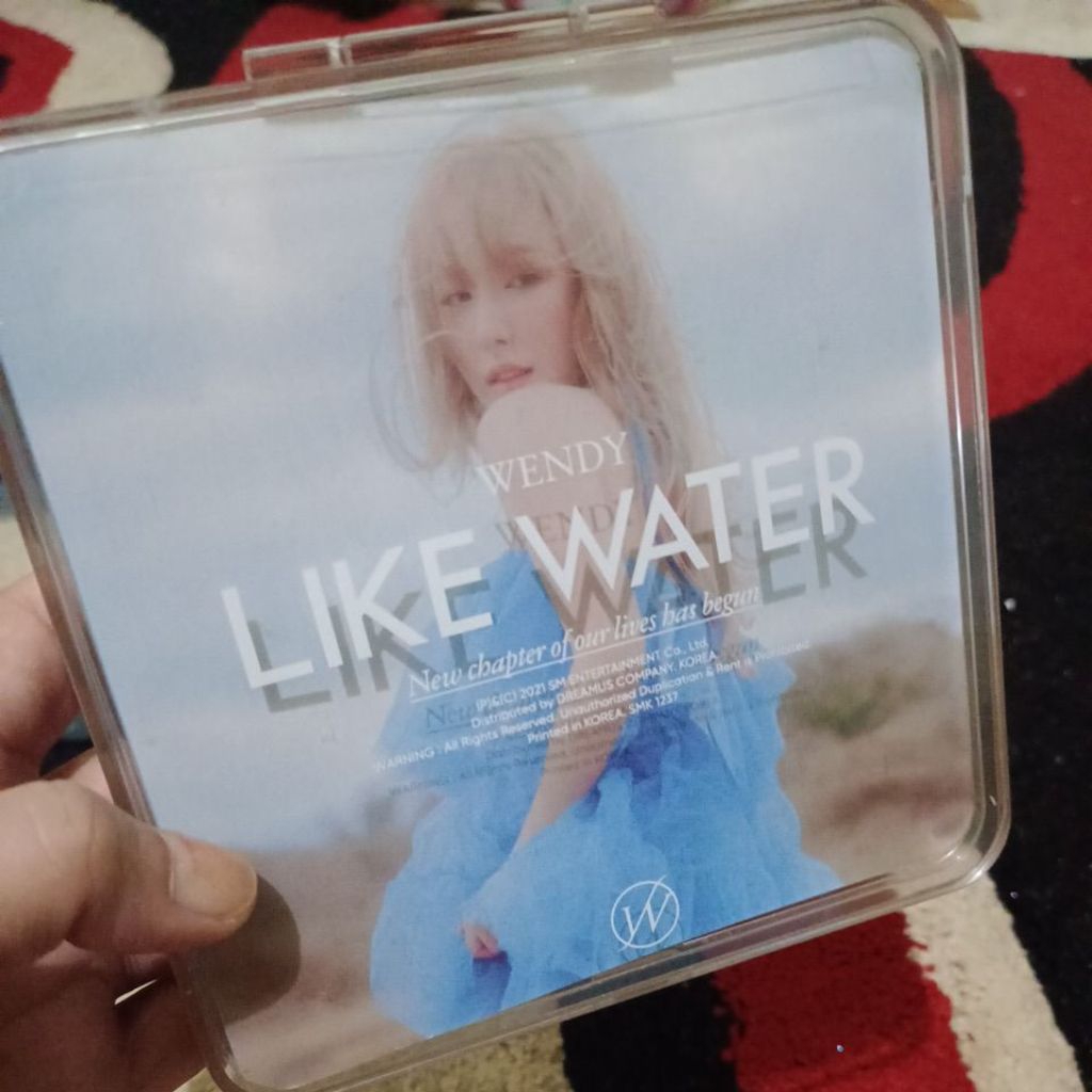 WENDY RED VELVET MINI SOLO ALBUM LIKE WATER CASE VER