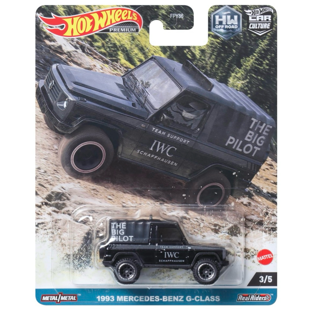 HOT WHEELS PREMIUM 1993 MERCEDES BENZ G CLASS