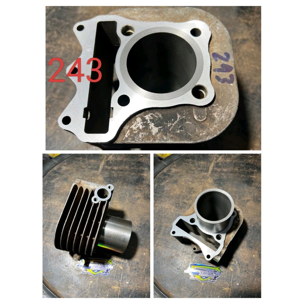 blok spin skywave skydrive bore up liner 66 bisa untuk piston 57 58 59 60 61 62 63