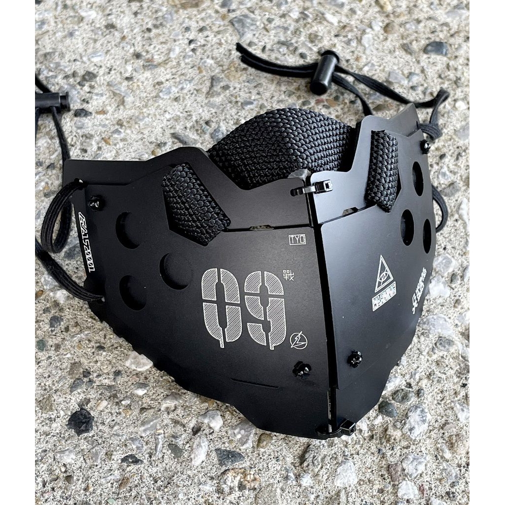 Topeng Masker Distro - MK09 Tactical Techwear Armor Mask