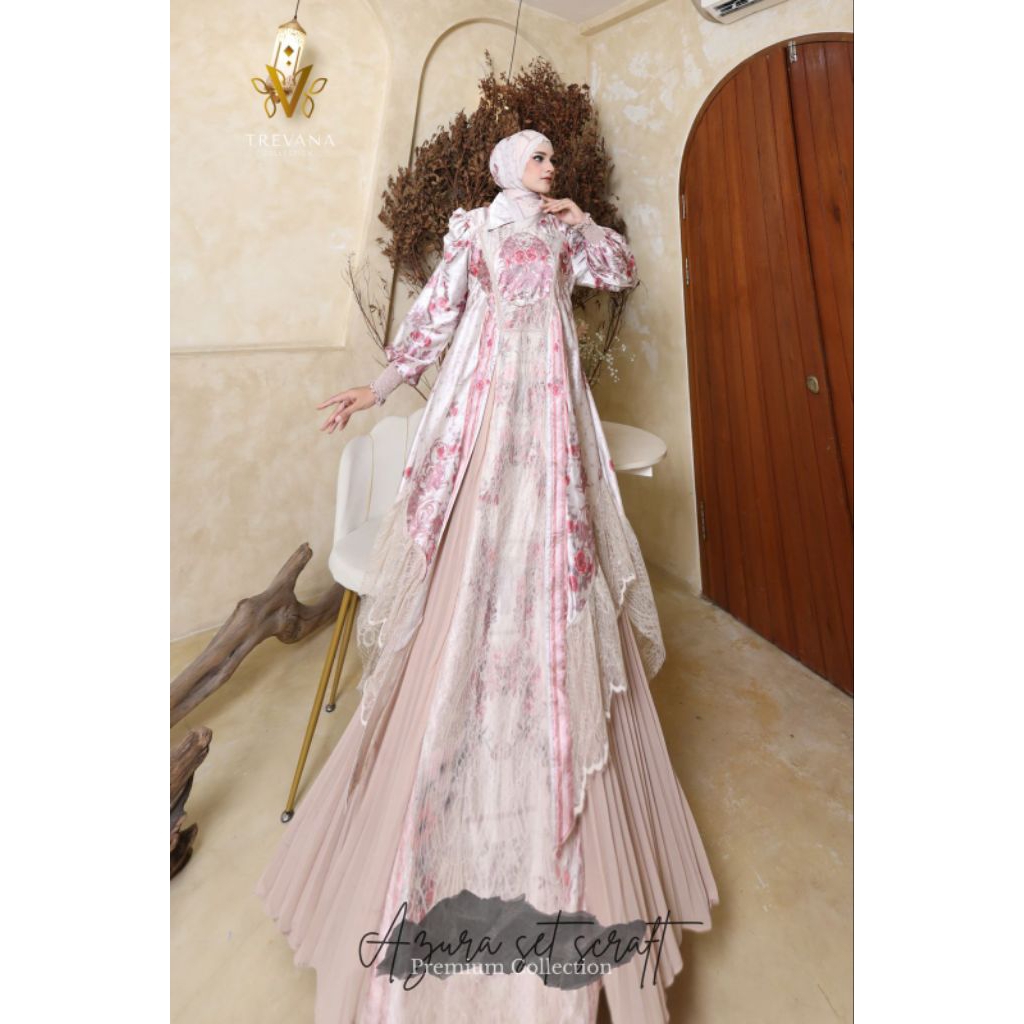 AZURA SET SCRAFT SERIES BY TREVANA COLLECTION ORIGINAL GAMIS TREVANA TERBARU
