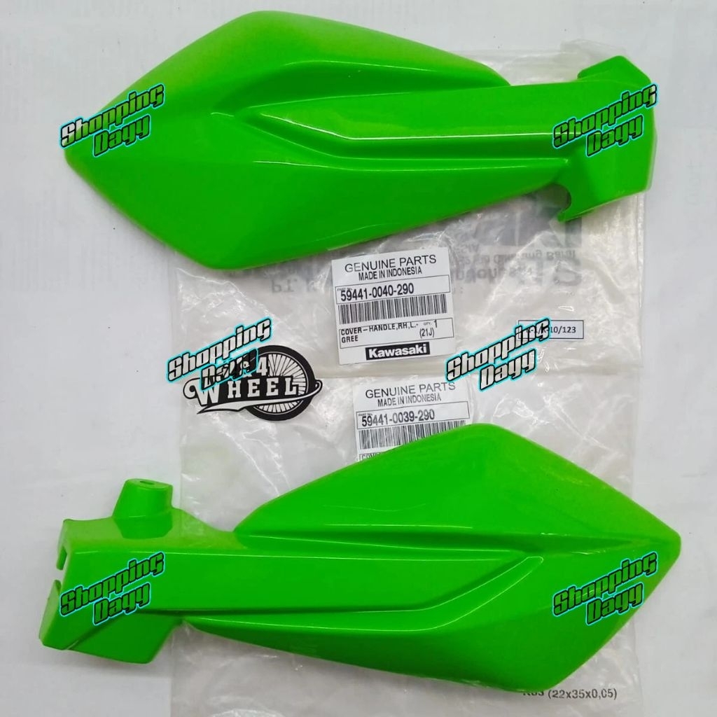 Handguard klx150 klx 150 hijau ORIGINAL