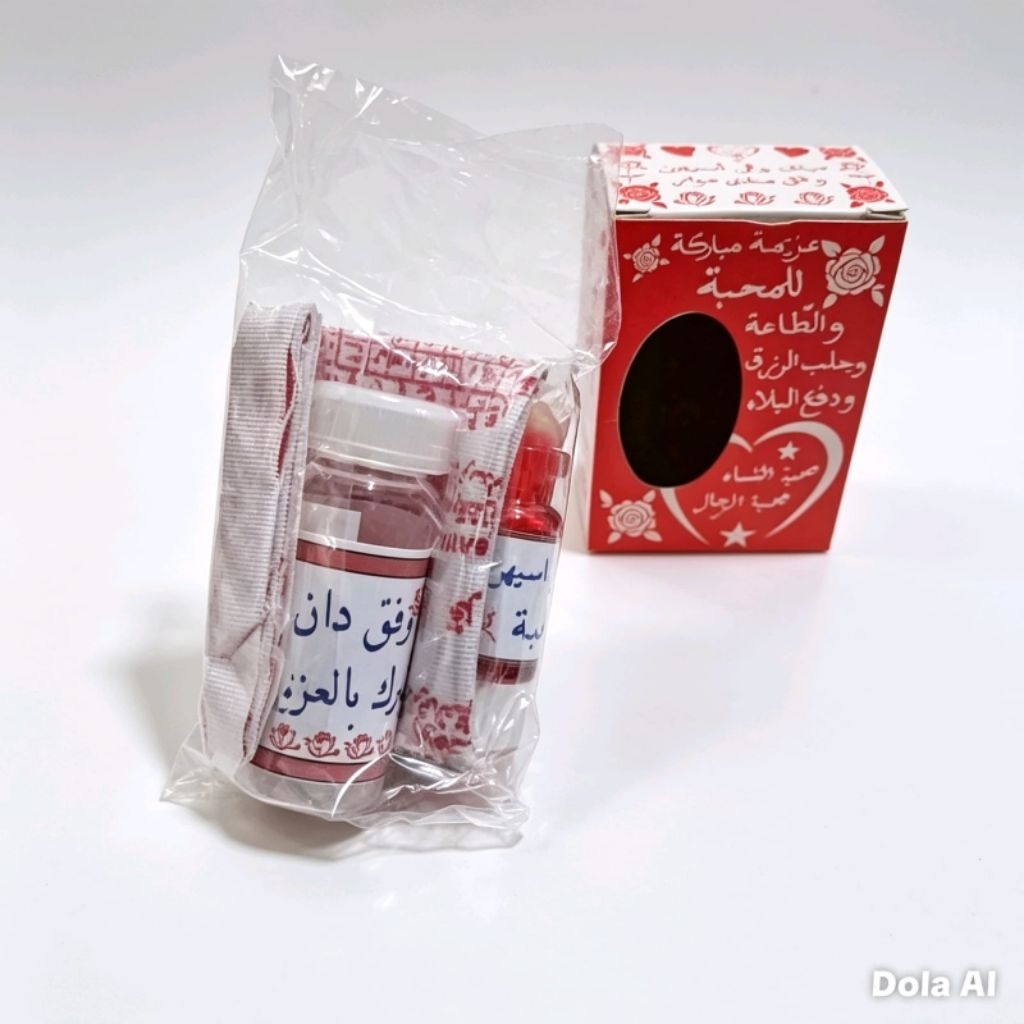 1set air mawar asli wangi