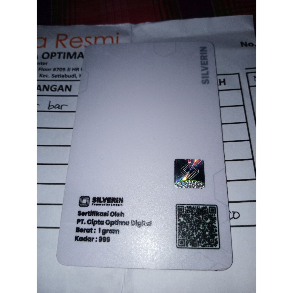 Silver Perak 1gram
