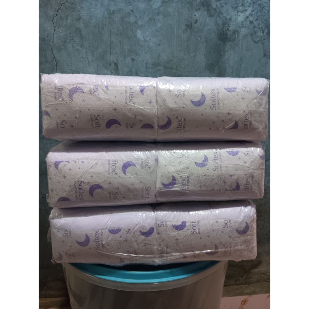 soptek pembalut wanita putih polos isi 50 pcs size35