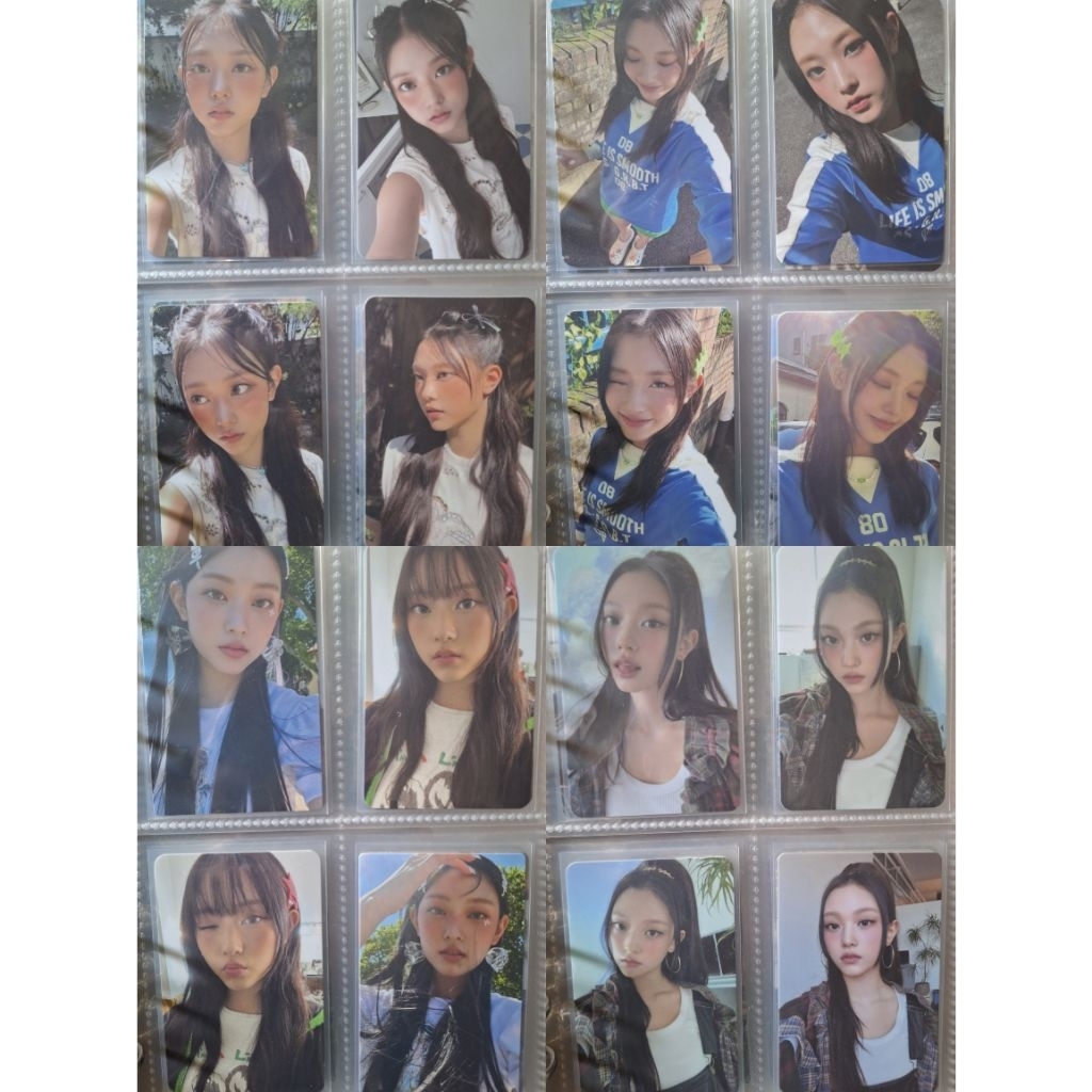 (READY) PHOTOCARD OFFICIAL NEWJEANS HAERIN GET UP HOW SWEET SUPERNATURAL LINE FRIENDS YEARBOOK SEASO