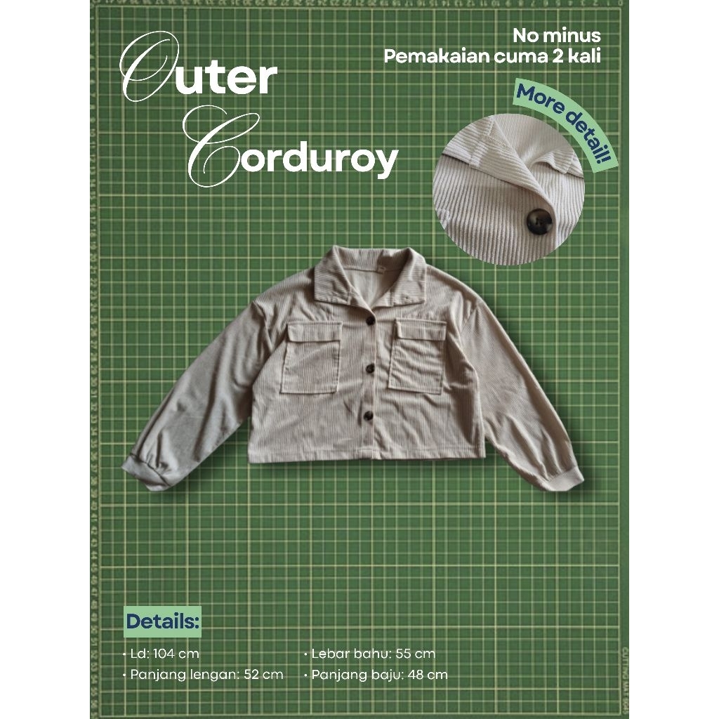 Outer corduroy